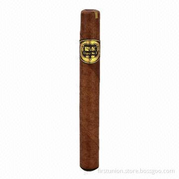1,800 Puffs Huge Vapor Disposable E-cigar with Soft Suction Nozzle, Dark Brown Appearance